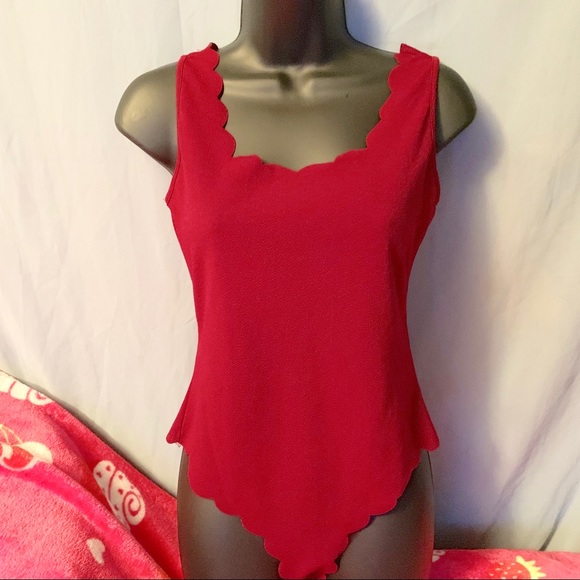 Burgundy textured bodysuit - Picture 8 of 8
